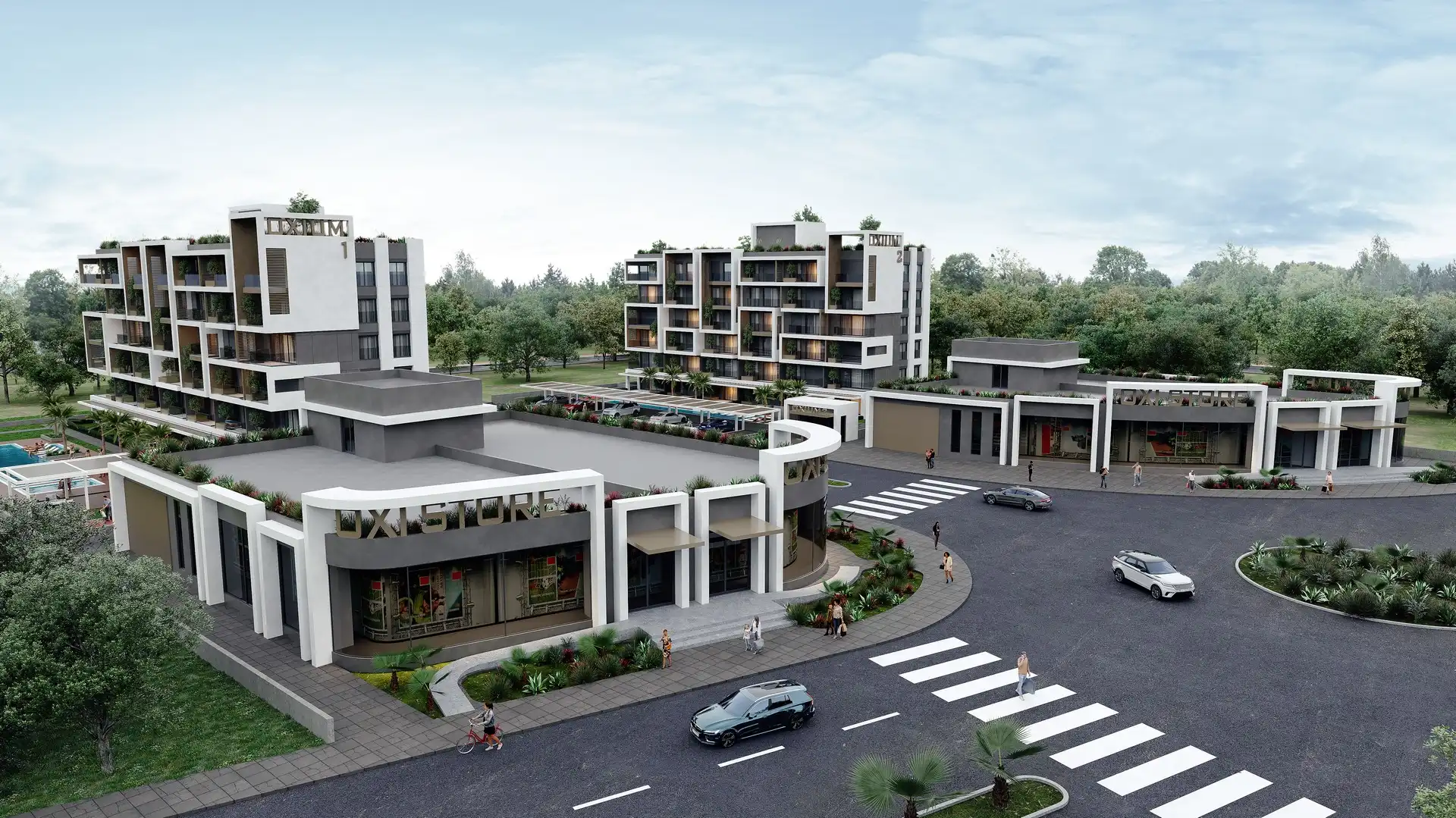 Изображение Квартиры 1+1 и 2+1 в новом современном комплексе в Алтынташ